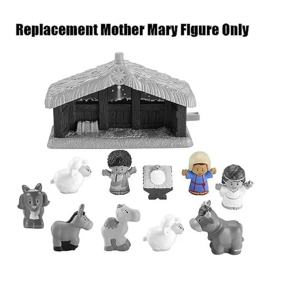 Fisher Price Little People Christmas Nativity Playset Replacement Mary 2023